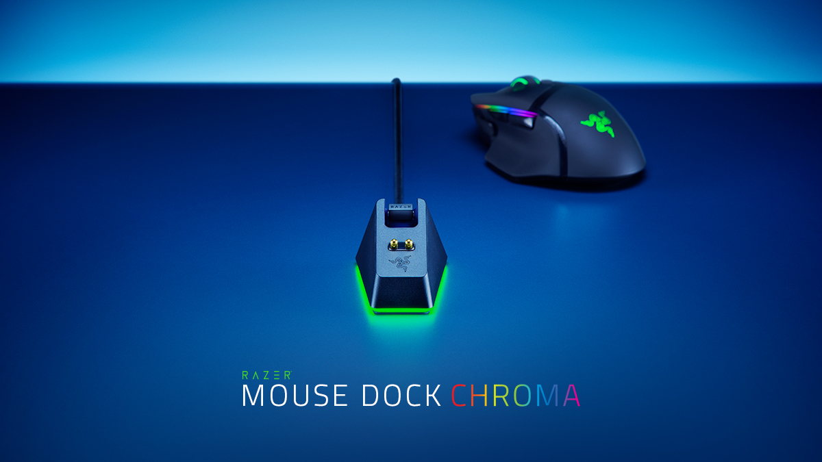 Giới thiệu Đế sạc Chuột Razer Mouse Dock Chroma (USB/RGB) (RC30-03050200-R3M1) 